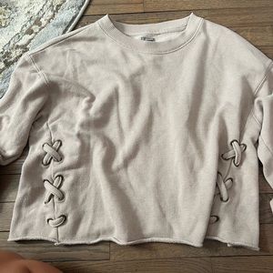 Aerie cropped long sleeve